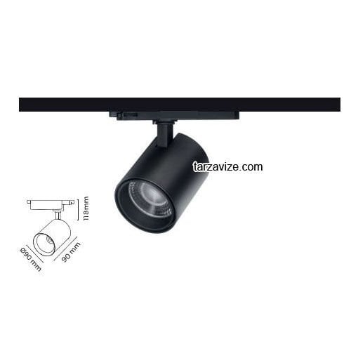 Tarzavize 30 Watt Led Ray Spot Armatür TRZ2324