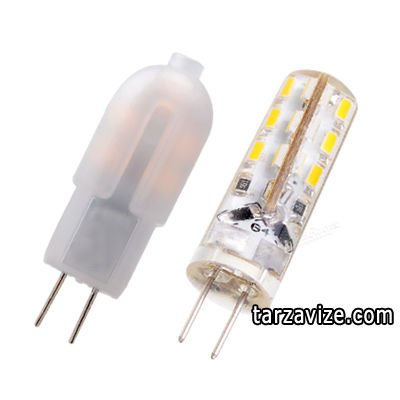 Marketcik 220 Volt G4 Duy 2-3 Watt Led Kapsül Ampul, Halojen Yerine Led Avize Ampulü, Beyaz Işık