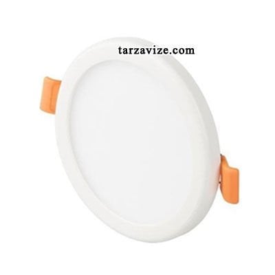 Cata CT-5646 9 Watt Sıva Altı Yuvarlak Slim Led Panel Armatür Günışığı-Beyaz Işık Ayarlanabilir Montajlı