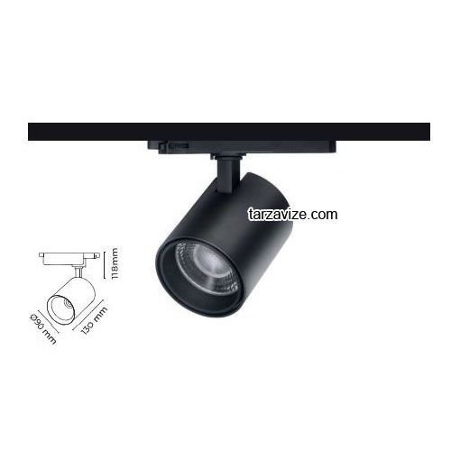 Tarzavize 30 Watt Led Ray Spot Armatür TRZ232630