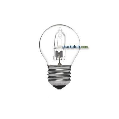 Marketcik 28-30 Watt E27 Klasik Normal Top Halojen Ampul, 40-50 Watt Işık
