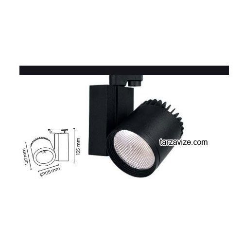 Tarzavize 30 Watt Led Ray Spot Armatür TRZ202830