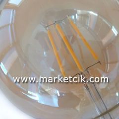 Marketcik 4 Watt G95 Led Rustik Glop Ampul E27 Duy