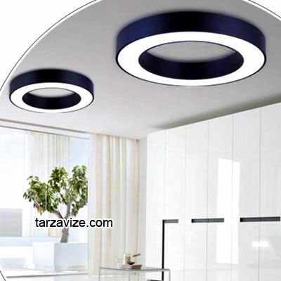 Tarzavize 160 cm 160 Watt Sıva Üstü Sarı Işık Led Simit Linear Aydınlatma Armatürü