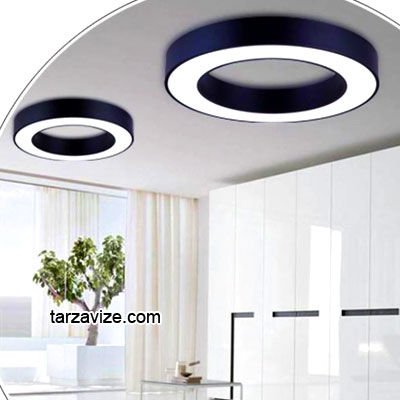 Tarzavize 130 cm 128 Watt Sıva Üstü Günışığı Led Simit Linear Aydınlatma Armatürü