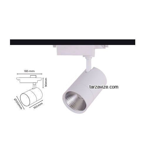 Tarzavize 30 Watt Led Ray Spot Armatür TRZ204830