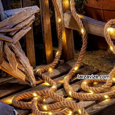 Marketcik Dekoratif Halat Led Işık 2,5 Metre