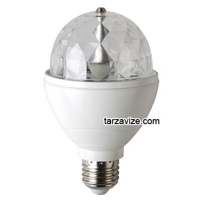 Cata CT-4061 3 Watt E27 Renkli RGB Disko Ampulü