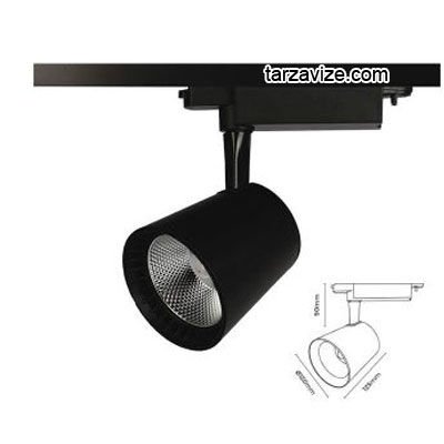 Marketcik 30 Watt Led Ray Spot Armatür Beyaz ve Günışığı Işık