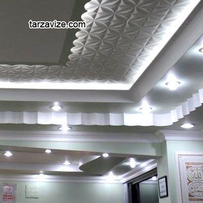 Tarzavize TR533 Sıva Altı Dekoratif Kristal Cam Led Spot Armatür Beyaz-Günışığı Işık