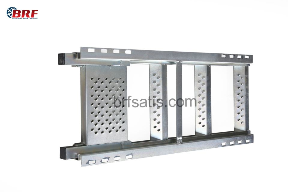 Galvanizli 3 Basamaklı Merdiven