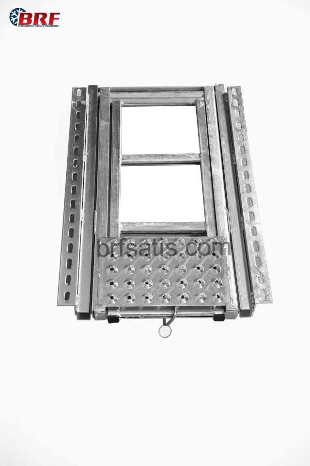 Galvanizli 2 Basamaklı Merdiven