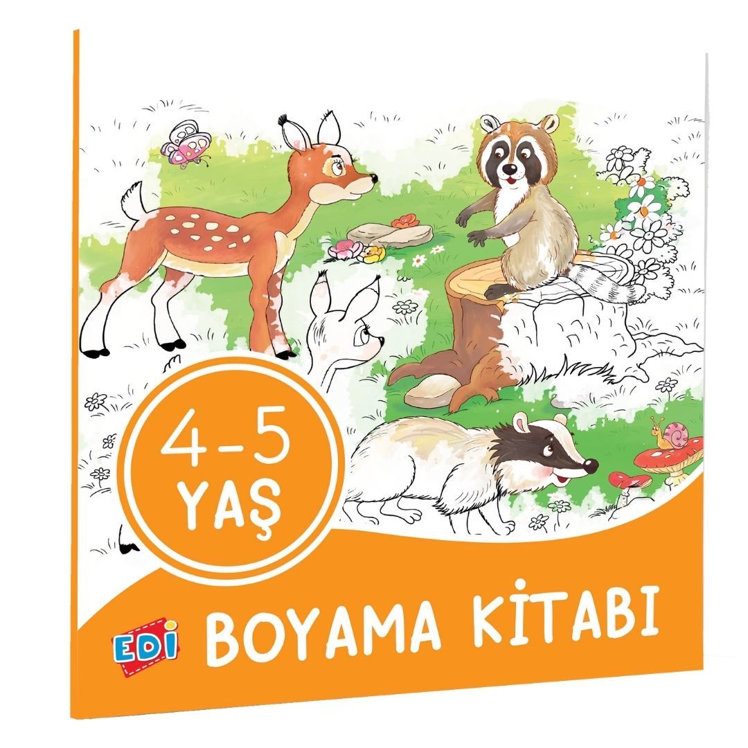 BOYAMA KİTABI 4-5 YAŞ