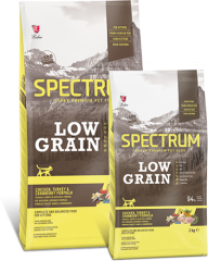 Spectrum Low Grain Tavuklu Hindili ve Kızılcıklı 12+1 kg Yavru Kedi Maması