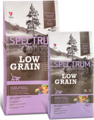 Spectrum Low Grain Somonlu&hamsili&kızılcıklı Kısırlaştırılmış Yetişkin Kedi Mamas 12 Kg