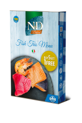 N&D Balıklı Trio Menü Kedi Konserve Maması 6x70gr