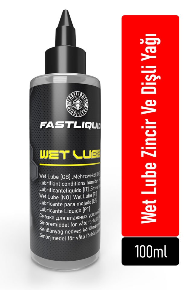 Fastliquid Wet Lube Zincir Ve Dişli Yağı 100ml