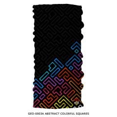 BuffEX Bandana GEO-0003 ABSTRACT COLORFUL SQUARES