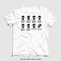 351mil T-Shirt TSH-MSC-0001 METAL MUSIC