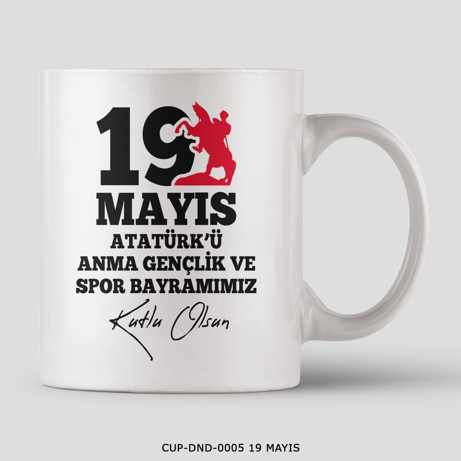 351mil Mug CUP-DND-0005 19 MAYIS