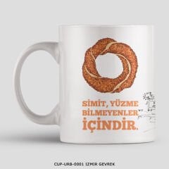 351mil Mug CUP-URB-0001 İZMİR GEVREK