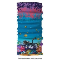 BuffEX Bandana MRN-0105 REEF DIVER MAN
