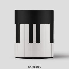 351mil Mug CUP-MSC-0004 MINIMALIST PIANO