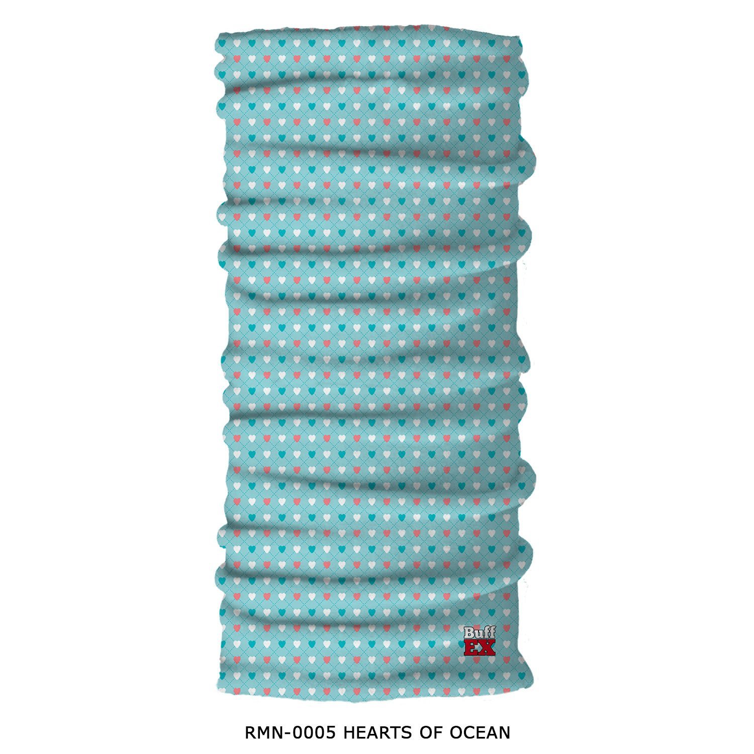 BuffEX Bandana RMN-0005 HEARTS OF OCEAN