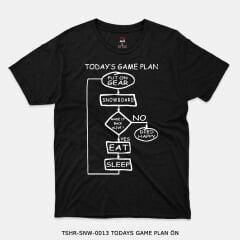 351mil T-Shirt TSHR-SNW-0013 TODAYS GAME PLAN