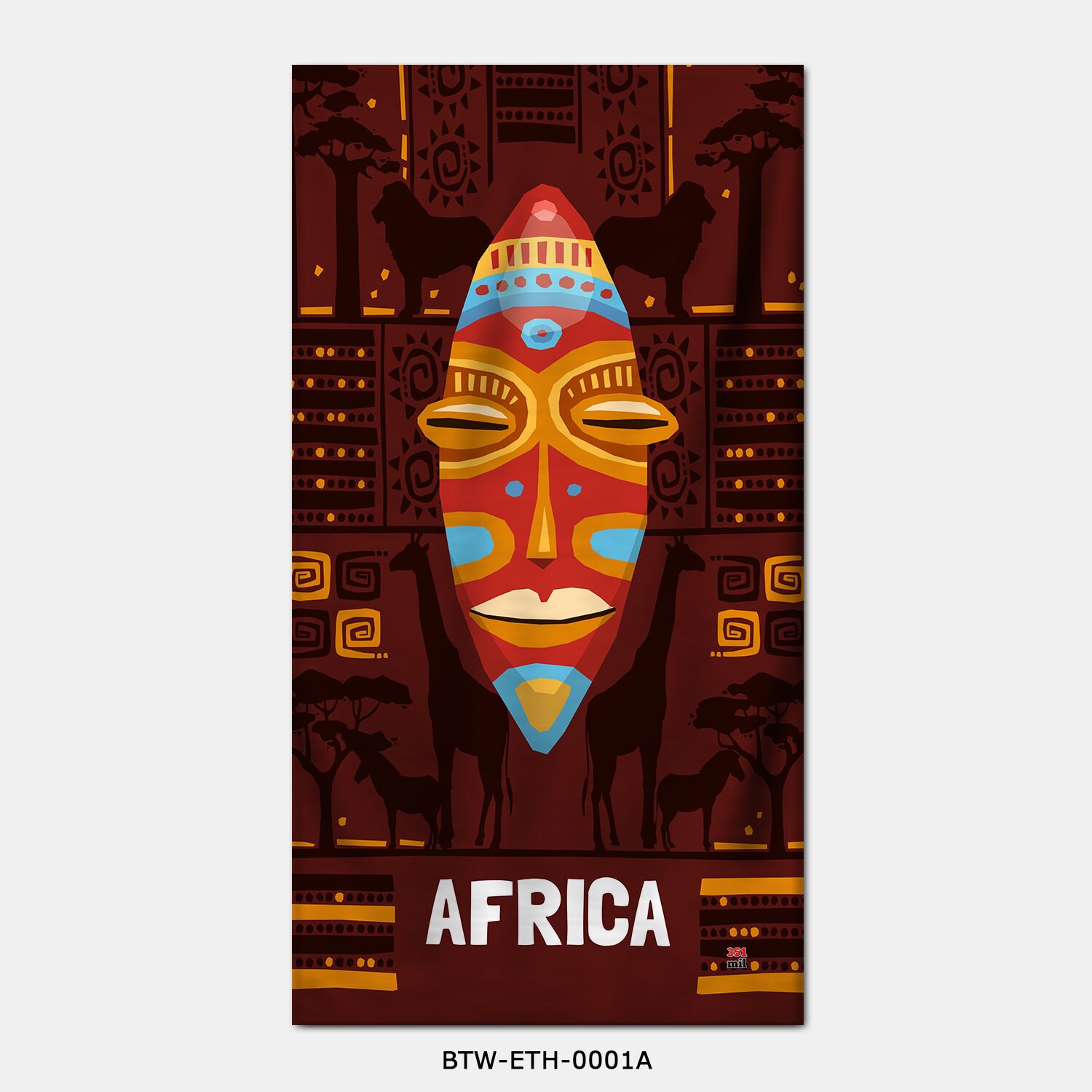 351mil Plaj Havlusu BTW-ETH-0001 AFRICA
