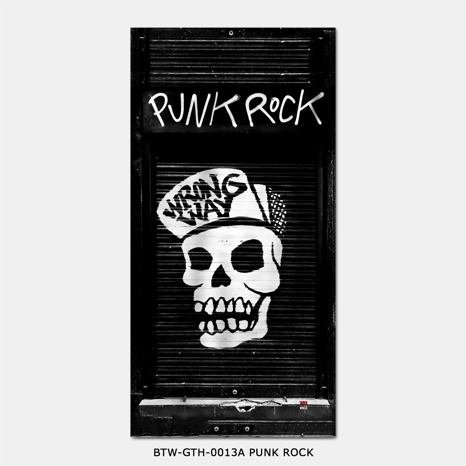 351mil Plaj Havlusu BTW-GTH-0013 PUNK ROCK