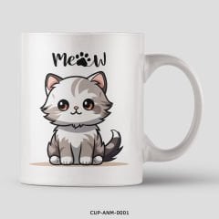 351mil Mug CUP-ANM-0001 MEOW