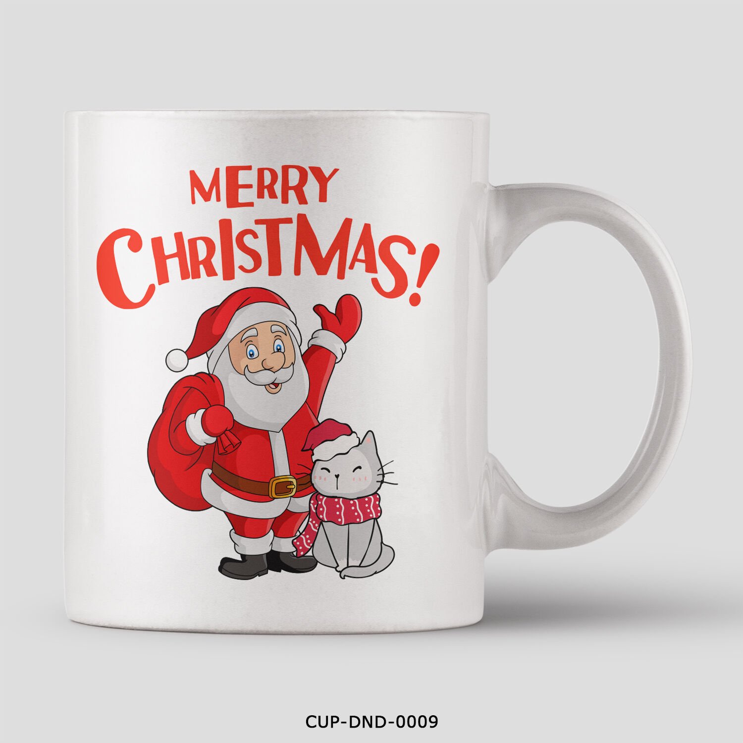 351mil Mug CUP-DND-0009 MERRY CHRISTMAS