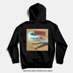 351mil Hoodie HOD-FNY-0005 SHORTCUTS