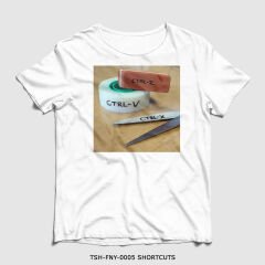 351mil T-Shirt TSH-FNY-0005 SHORTCUTS