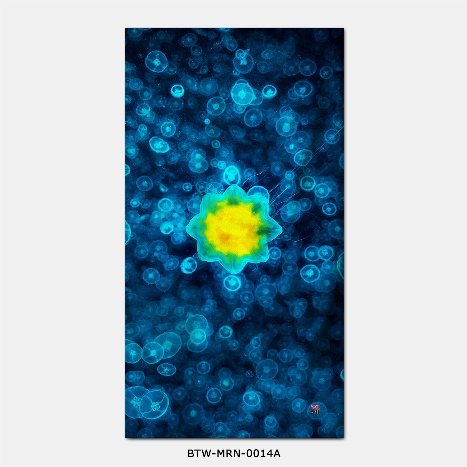 351mil Plaj Havlusu BTW-MRN-0014 JELLYFISH 2