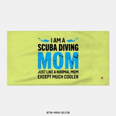 351mil Plaj Havlusu BTW-MRN-0015 SCUBA MOM