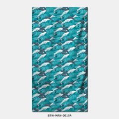 351mil Plaj Havlusu BTW-MRN-0019 DOLPHINS