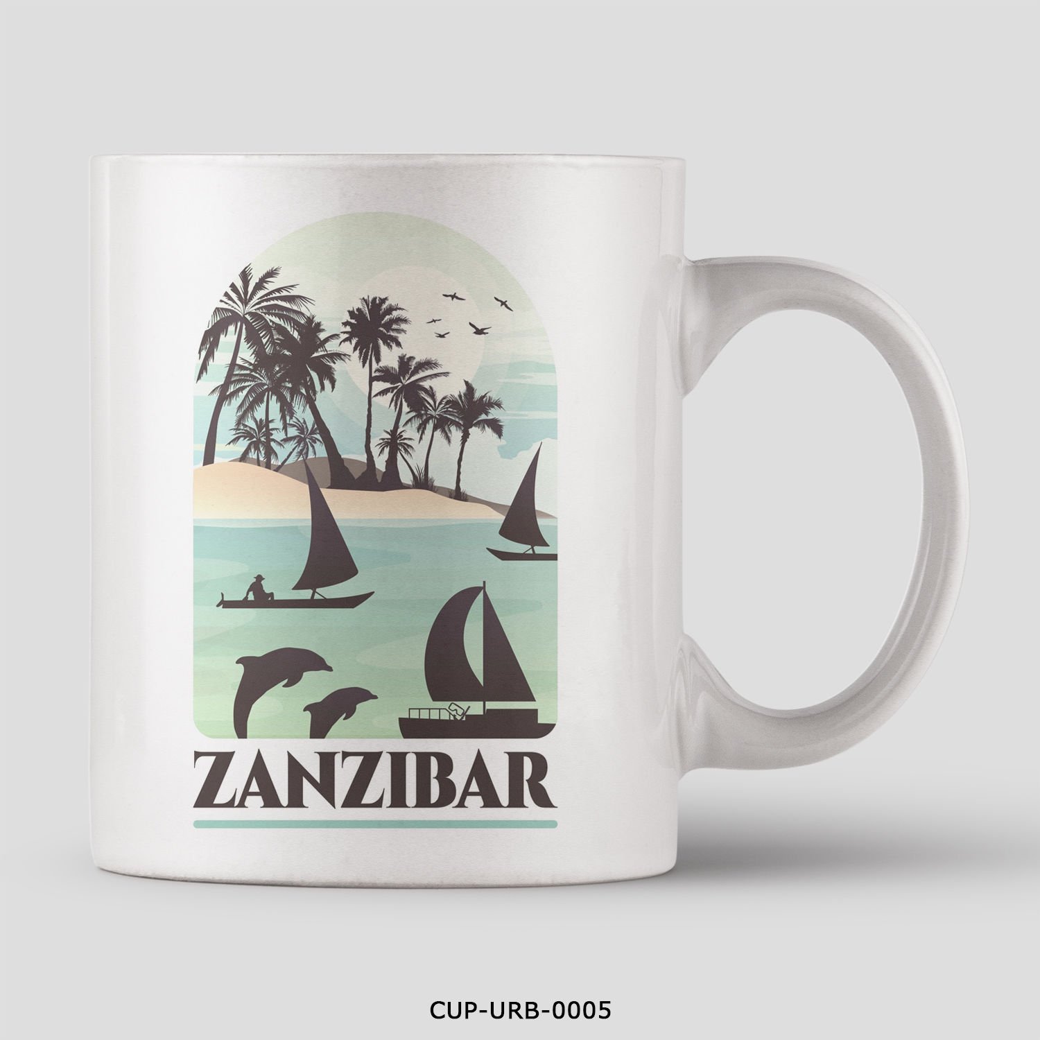 351mil Mug CUP-URB-0005 ZANZIBAR