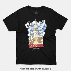 351mil T-Shirt TSHR-URB-0002 GALATA KULESİ