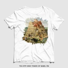 351mil T-Shirt TSH-MTP-0003 TOWER OF BABEL