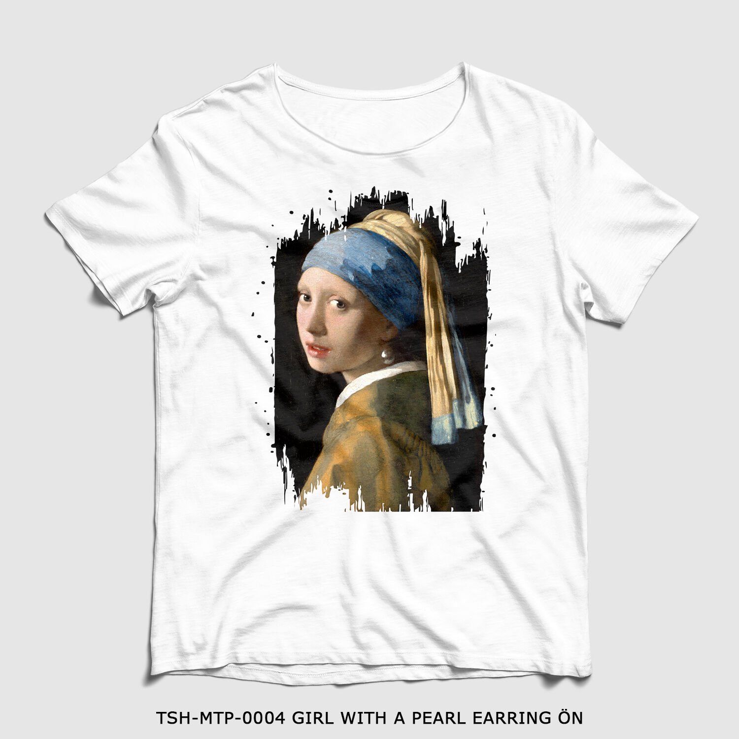 351mil T-Shirt TSH-MTP-0004 GIRL WITH A PEARL EARRING