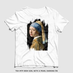 351mil T-Shirt TSH-MTP-0004 GIRL WITH A PEARL EARRING