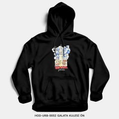 351mil Hoodie HOD-URB-0002 GALATA KULESİ