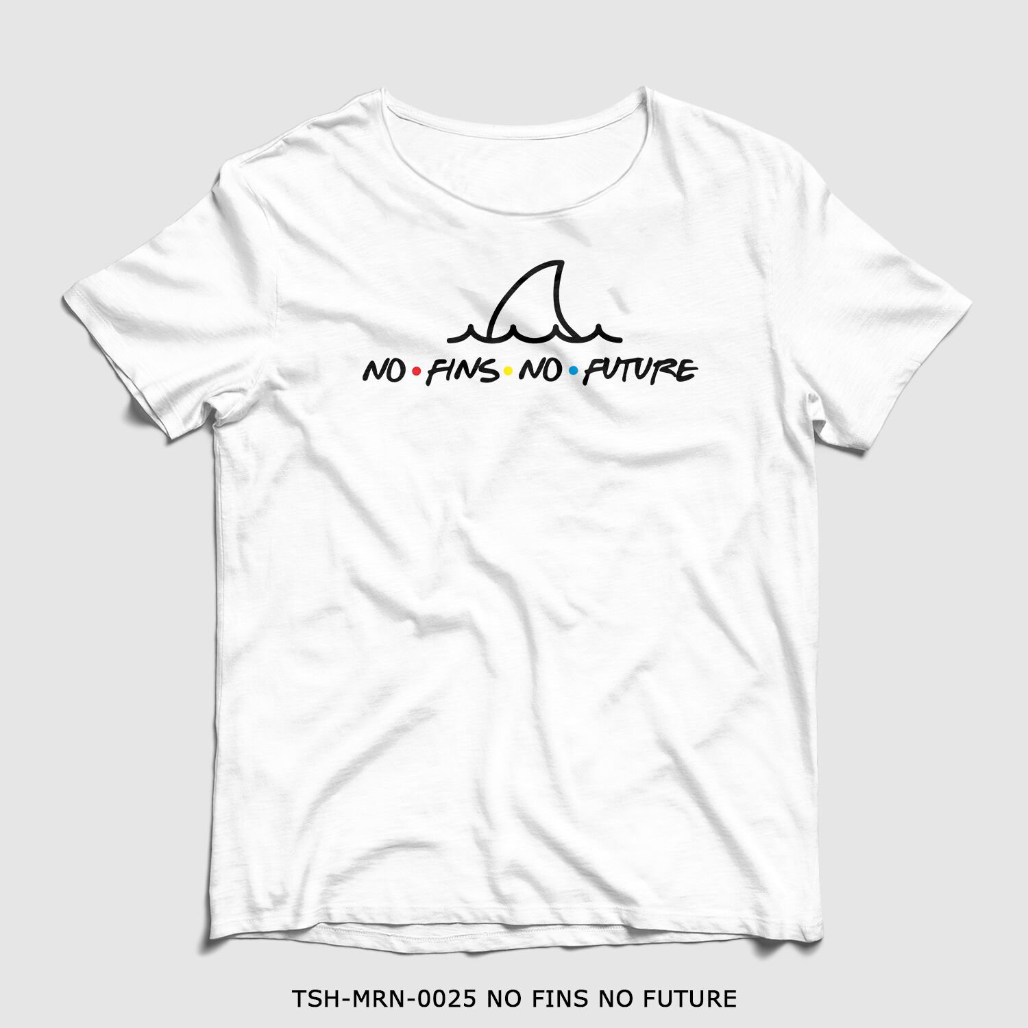 351mil T-Shirt TSH-MRN-0025 NO FINS NO FUTURE