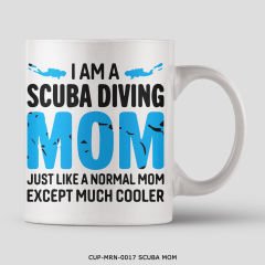 351mil Mug CUP-MRN-0017 SCUBA MOM