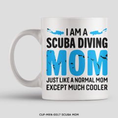 351mil Mug CUP-MRN-0017 SCUBA MOM