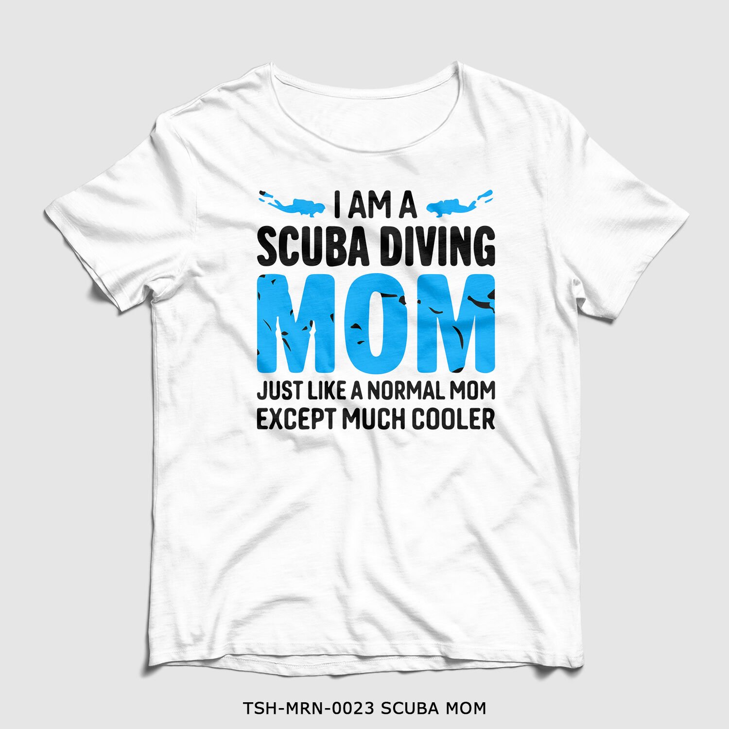 351mil T-Shirt TSH-MRN-0023 SCUBA MOM