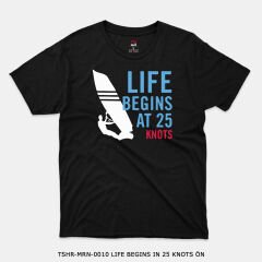 351mil T-Shirt TSHR-MRN-0010 LIFE BEGINS IN 25 KNOTS