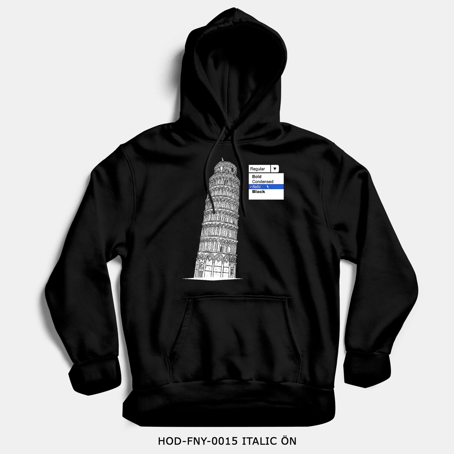 351mil Hoodie HOD-FNY-0015 ITALIC